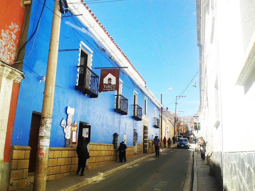 Hostal Tukos La Casa Real Potosi Exterior photo